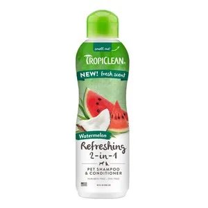 20oz Tropiclean Watermelon 2 in 1 Shampoo/Cond - Hygiene